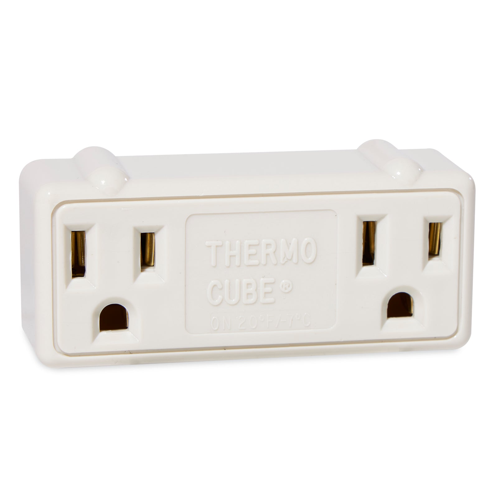 Farm Innovators TC-2 Thermo Cube Cold Weather Auto On Thermostatic Double Outlet - VMInnovations