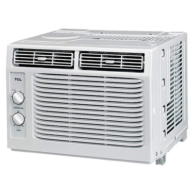 TCL 5,000 BTU Window Air Conditioner with Mechanical Controls, White (Open Box)
