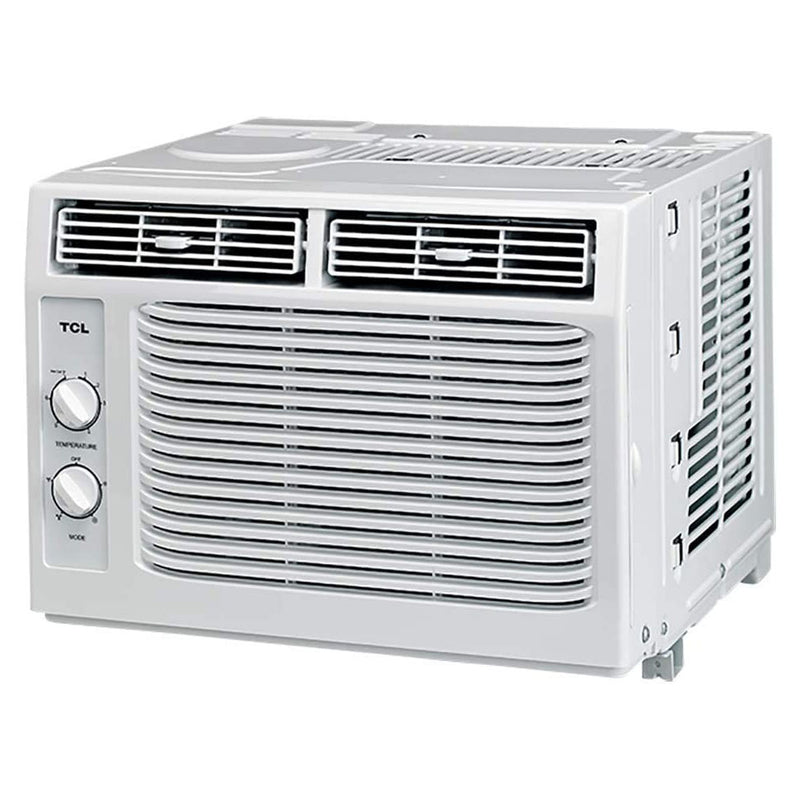TCL 5,000 BTU Home Window Air Conditioner with Mechanical Controls, White (Used)