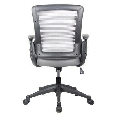 Techni Mobili Modern High Back Height Adjustable Studio Office Desk Chair, Gray