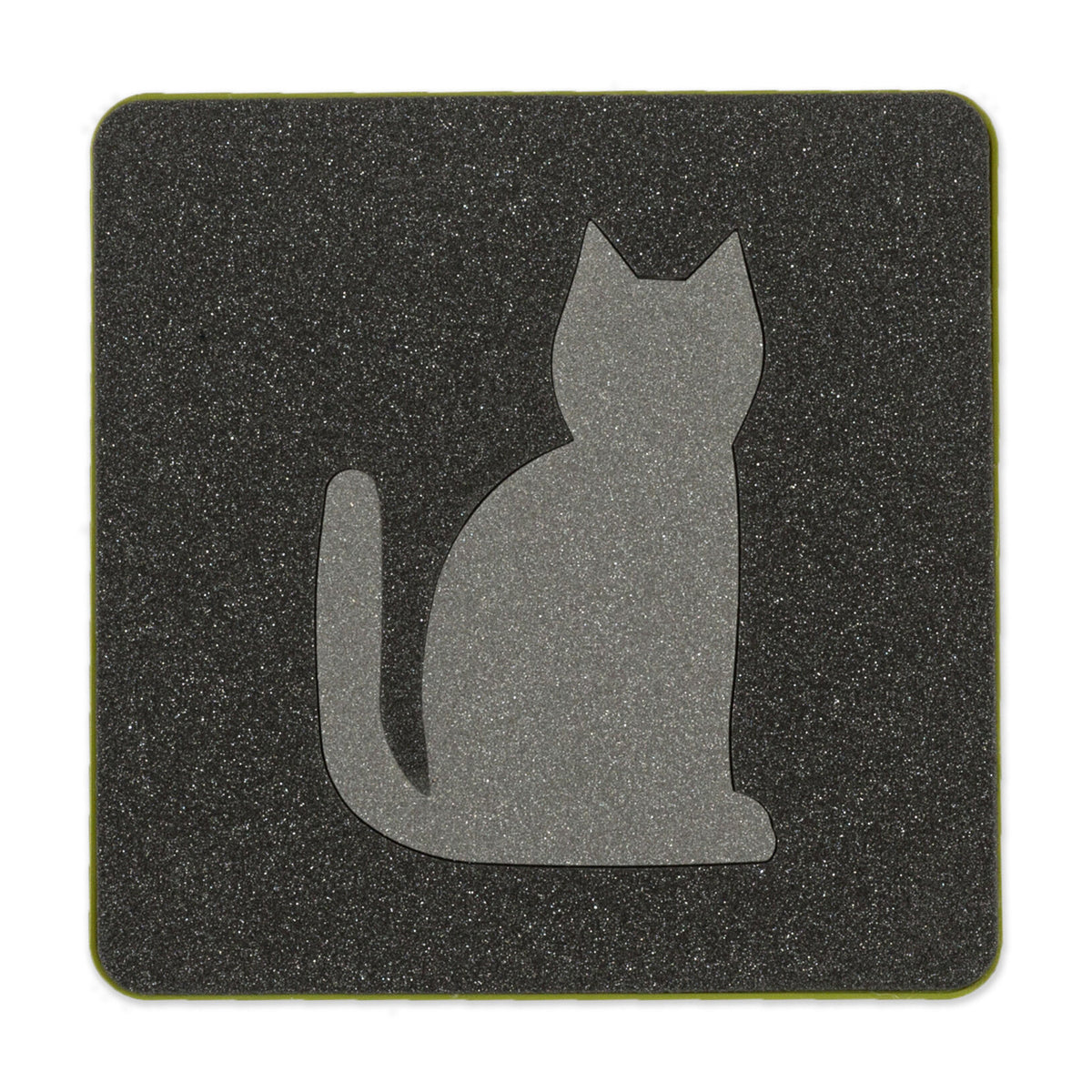 AccuQuilt Calico Cat Animal Fabric Cutting Die Pattern for Quilting (Open Box)
