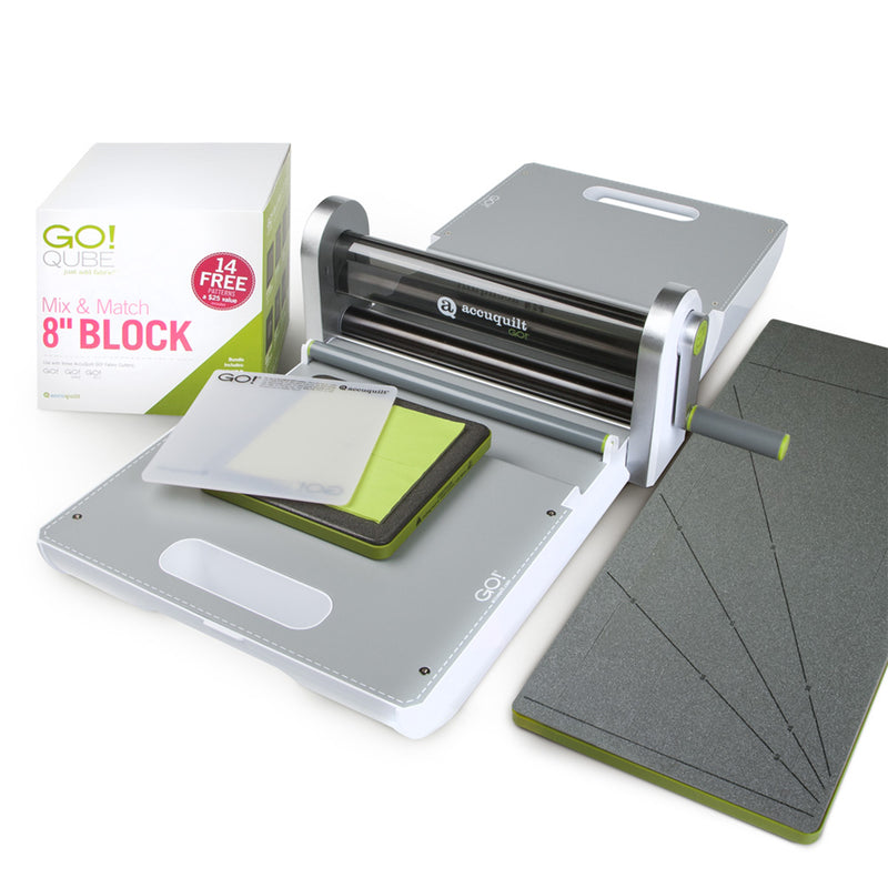 AccuQuilt Ready. Set. GO!® Fabric Cutting System for Quilting Projects(Open Box)