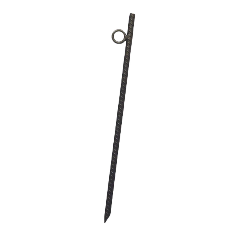 Yard Tuff Grip Rebar 18 Inch Steel Durable Tent Canopy Ground Stakes (36 Pack) - VMInnovations