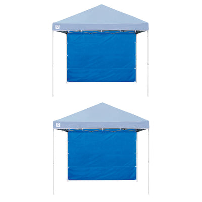 Z Shade 10ft Blue Everest Instant Canopy Tent Taffeta Sidewall Accessory(2 Pack) - VMInnovations