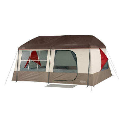 Wenzel 36423 Kodiak Camping Family Cabin Tent w/ Insta-Bed Queen Air Mattress