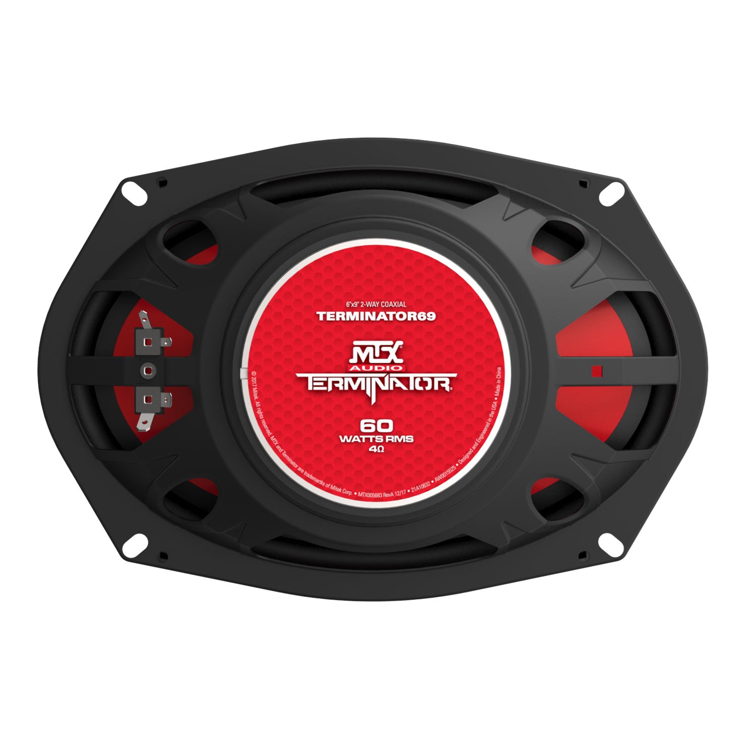 MTX Terminator69 & Terminator6 2 Way Polypropylene Coaxial Auto Speaker Set