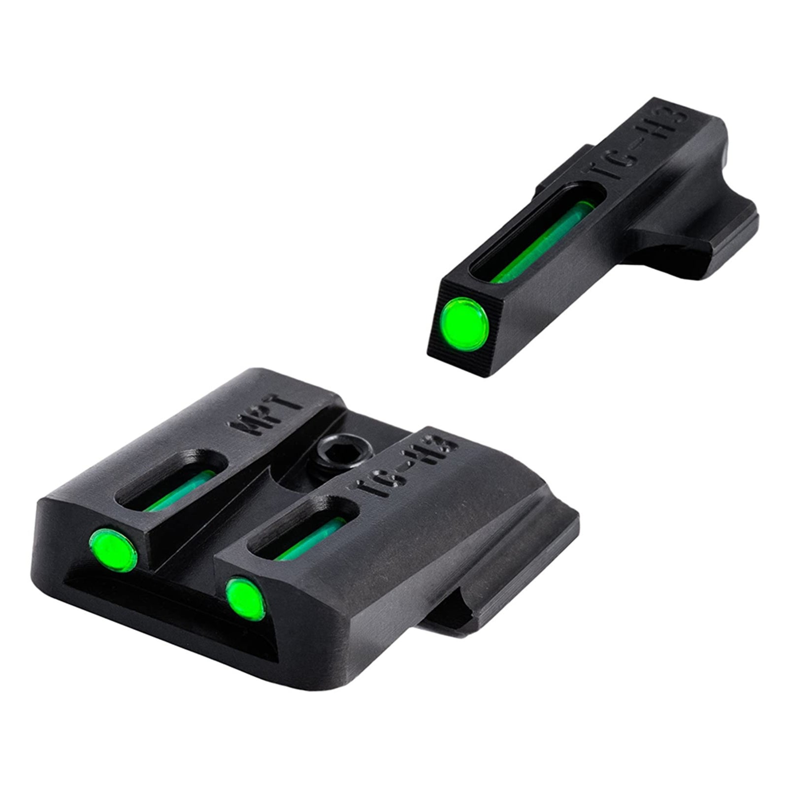 TruGlo TFO Handgun Sight Accessories, Fits S&W M&P, SD9, and SD40 Models, Green - VMInnovations
