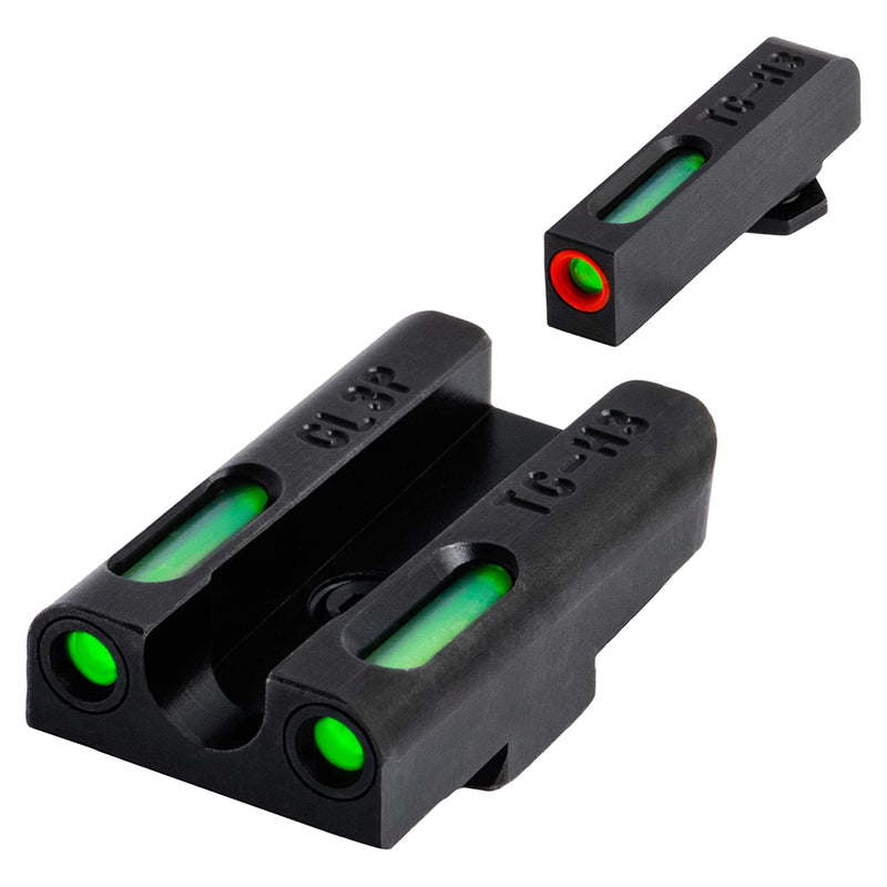 TruGlo TFX Pro Tritium and Fiber Optic Handgun Sight for Glock 42 and 43 Models