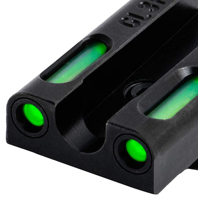 TruGlo TFX Pro Tritium and Fiber Optic Handgun Sight for Glock 42 and 43 Models