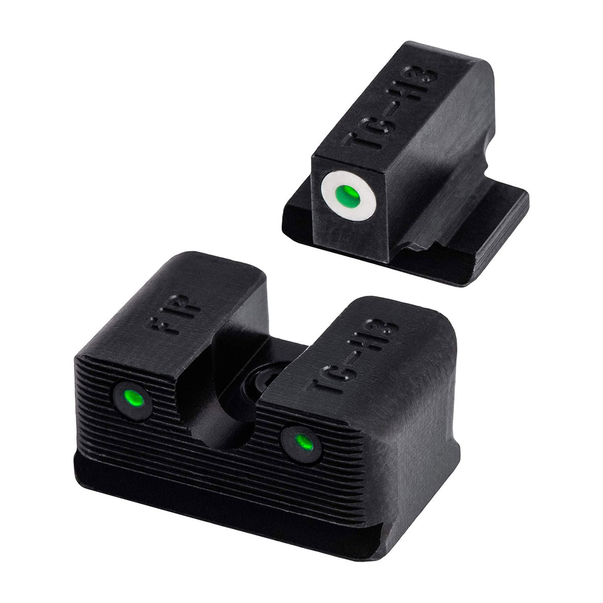 TruGlo Tritium Pro Handgun Sights, NH FNP-9, FNX-9 & FNS-9, Green (Open Box)