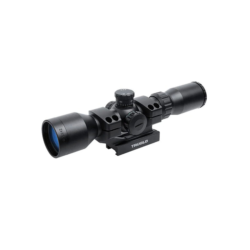 TruGlo 3 to 9x42 Rifle Scope w/Etched Illuminated Mil Dot Reticle (Open Box)