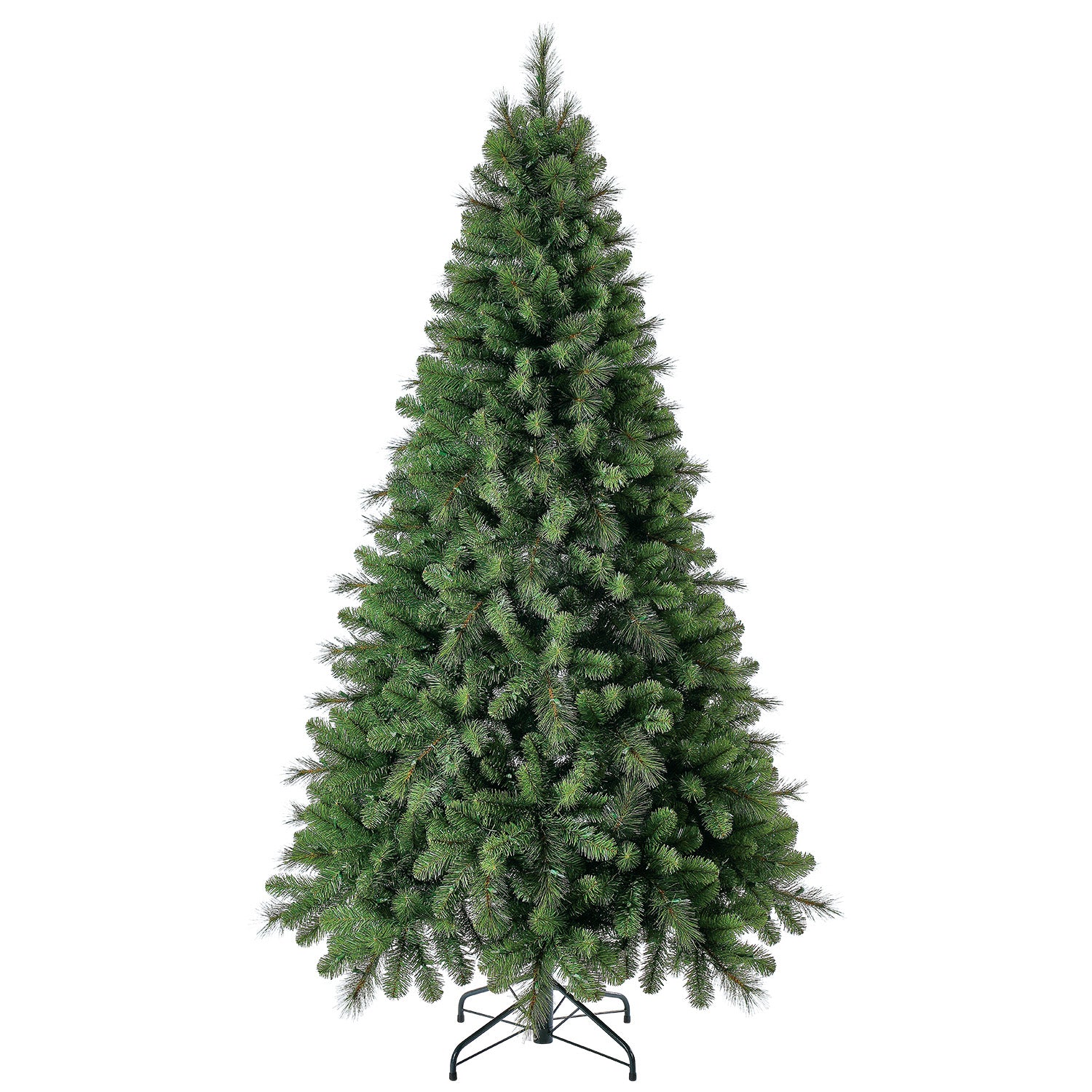 Home Heritage 7' Artificial Cascade Pine Christmas Tree w/ Changing Lights(Used) - VMInnovations