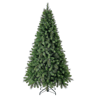 Home Heritage 7' Artificial Cascade Pine Christmas Tree w/ Changing Lights(Used) - VMInnovations