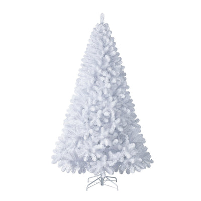 Evergreen Classics Oxford 7.5' Artificial Prelit Christmas Tree, 500 LEDs, White
