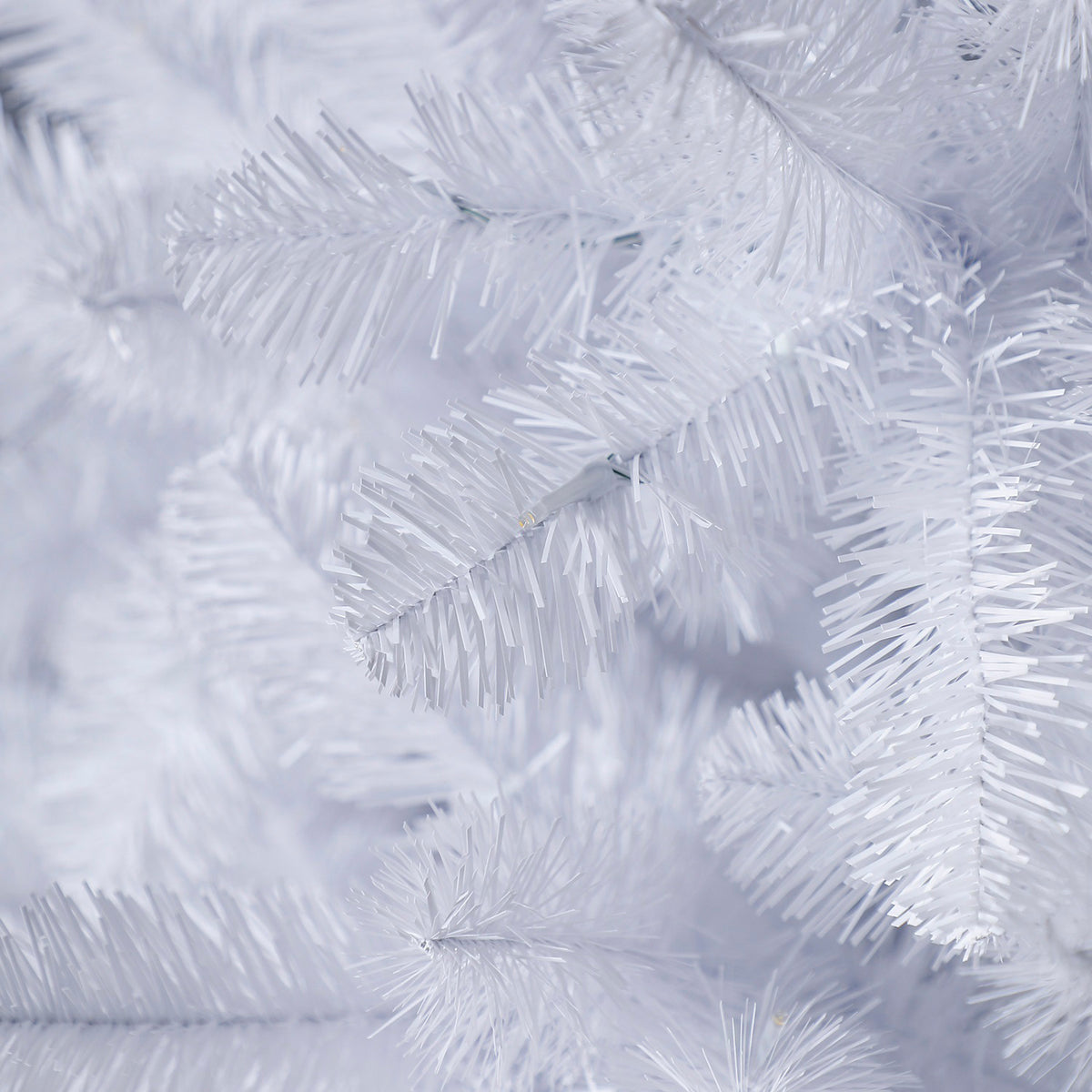 Evergreen Classics Oxford 7.5' Artificial Prelit Christmas Tree, 500 LEDs, White