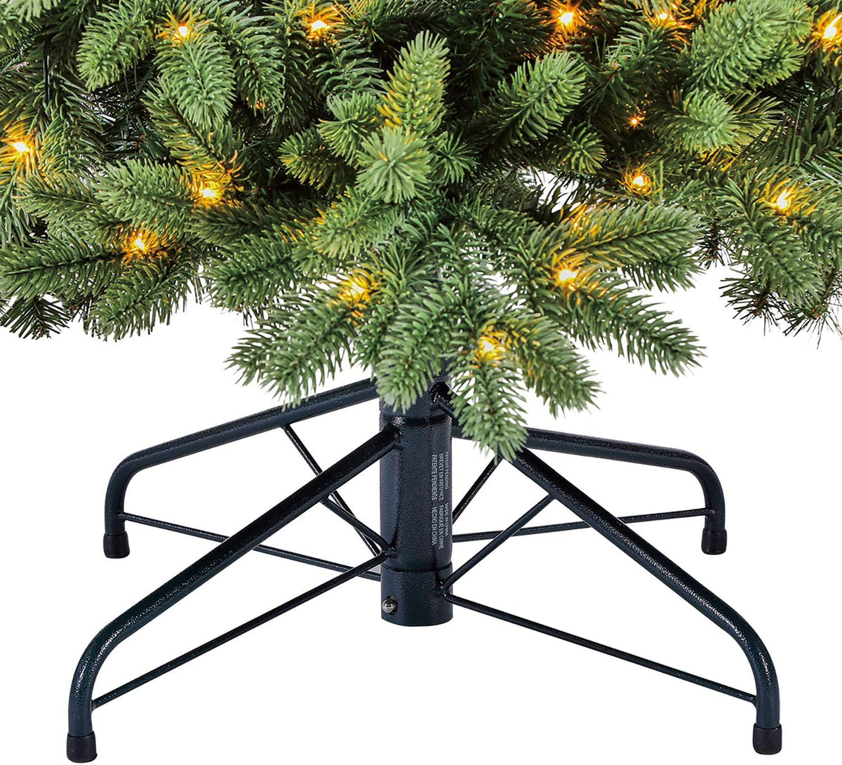Virginia Fir 7.5 Ft Artificial Christmas Tree, Prelit w/ 700 LEDs (Used)