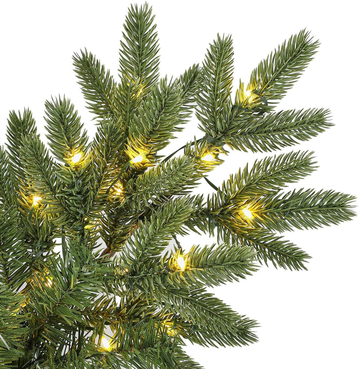 Virginia Fir 7.5 Ft Artificial Christmas Tree, Prelit w/ 700 LEDs (Used)