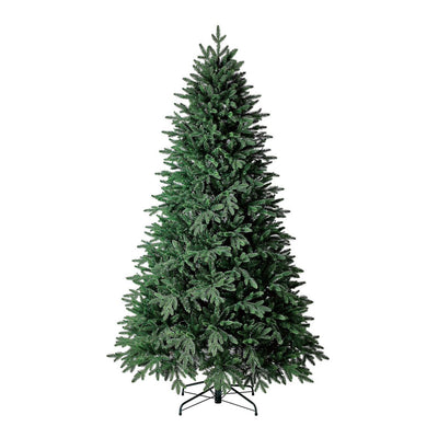Home Heritage 7.5 Foot Quick Set Spruce Prelit Tree w/ Twinkly Lights (Used)