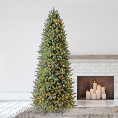 Evergreen Classics 9 Foot Christmas Tree, 750 Remote LED Lights (For Parts) - VMInnovations