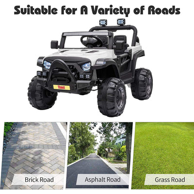 TOBBI 12V Electric Remote Control Kids Toy Fun Vehicle Ride On Truck (Open Box) - VMInnovations