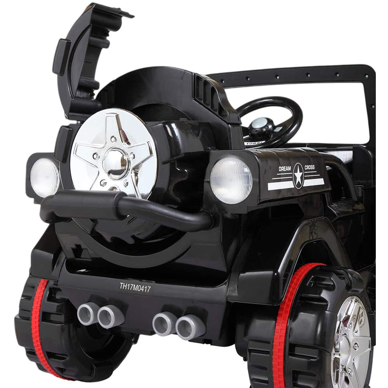 TOBBI 12 V Button Start Remote Control Kids Vehicle Ride On Truck (For Parts)