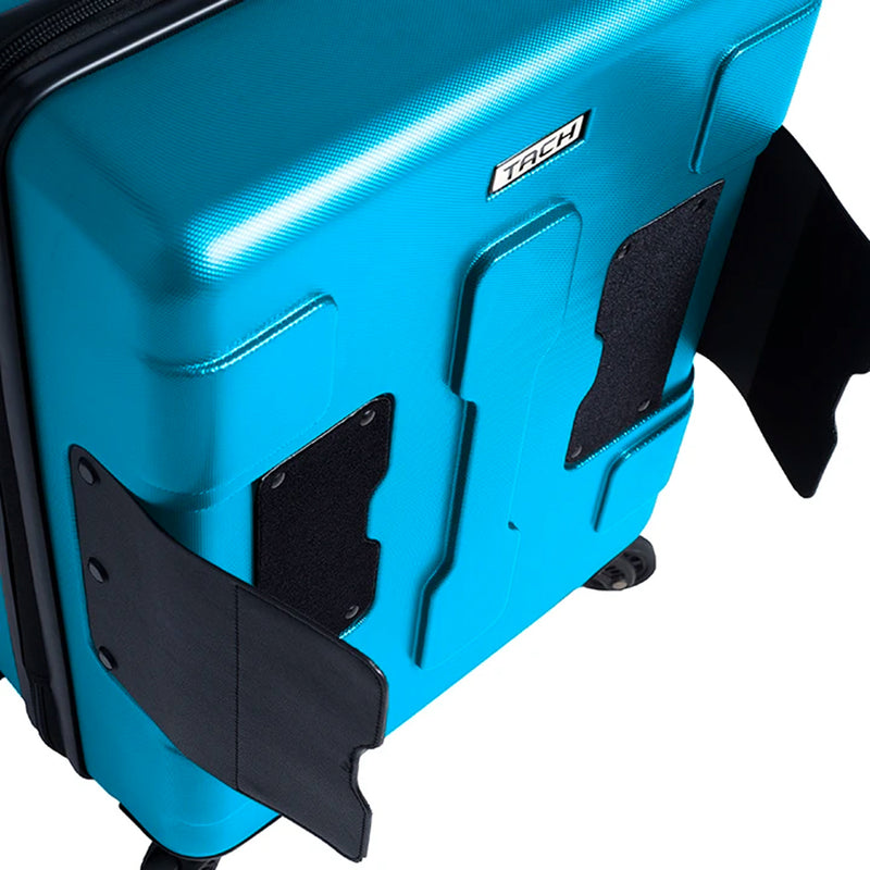 TACH V3 Hard Shell Rolling Suitcase Luggage Set w/ Wheels, Blue (Open Box)