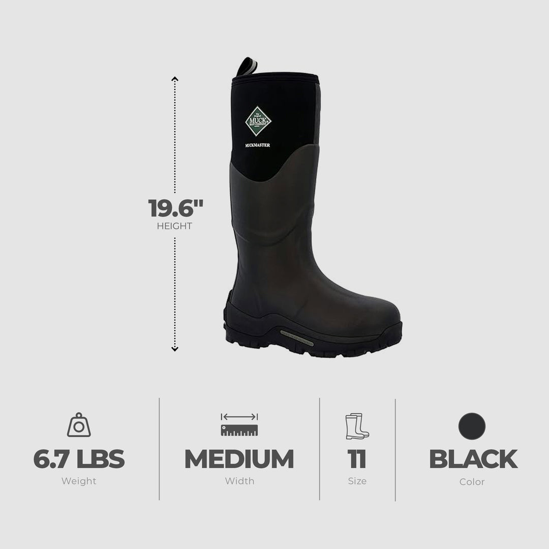 The Original Muck Boot Company Men's 11 Waterproof Muckmaster Boots (Used)