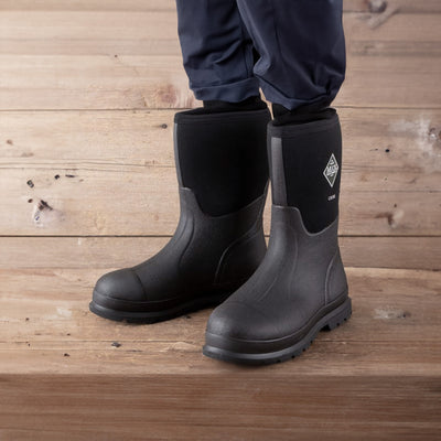 The Original Muck Boot Company Men's Size 7 Waterproof Neoprene Mid Chore Boots