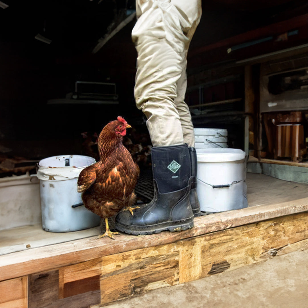 The Original Muck Boot Company Men's Size 7 Waterproof Neoprene Mid Chore Boots