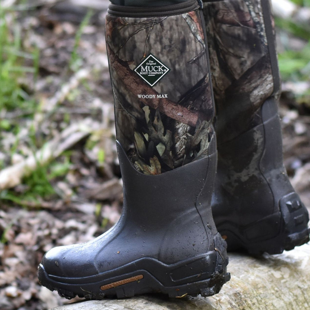 The Original Muck Boot Company Men's Size 8 Mossy Oak Woody Max Boots (Open Box)
