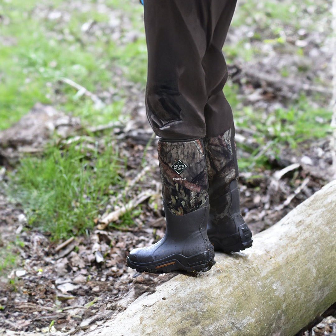 The Original Muck Boot Company Men's Size 14 Mossy Oak Woody Max Boots (Used)