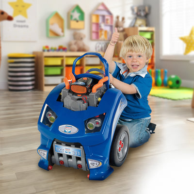 Theo Klein Kids Bosch Toy Car Engine Repair Service Station Playset (Used) - VMInnovations