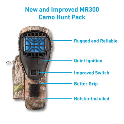 Thermacell MR300F Portable Mosquito Repellent w/ Holster & Repellent Refill Pack