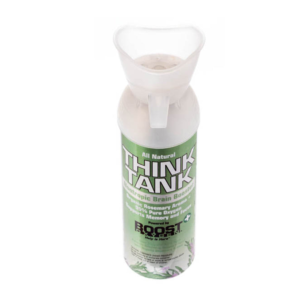 Boost Oxygen Think Tank All Natural Rosemary Aroma Inhalable Nootropic (6 Pack)