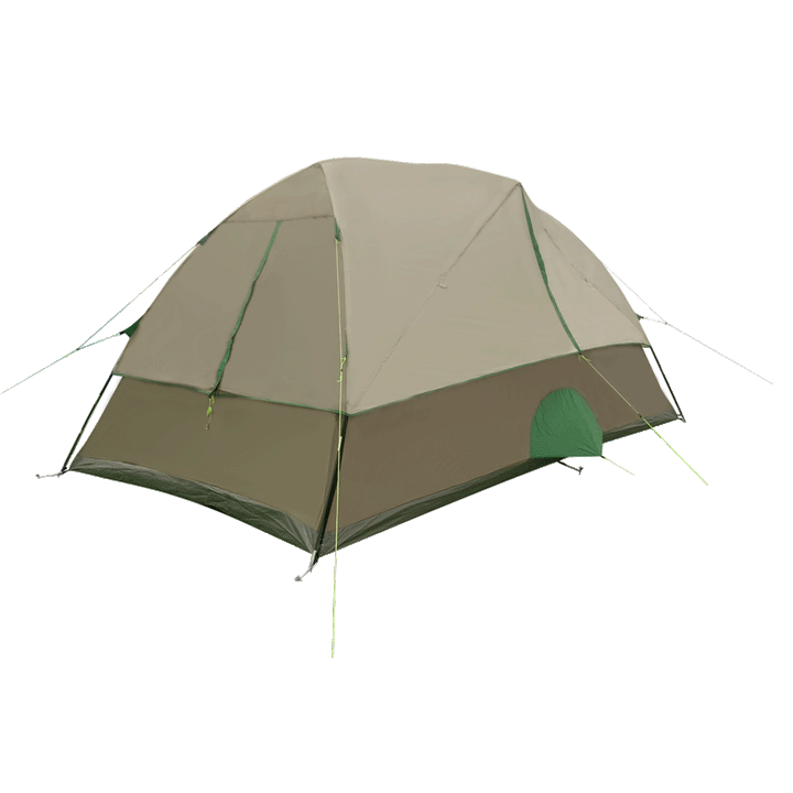 Magellan Outdoors Shade Creek Waterproof 8 Person Outdoor Camping Tent, Green