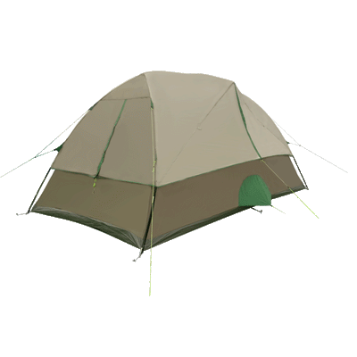 Magellan Shade Creek Waterproof 8 Person Outdoor Camping Tent, Green (Open Box)