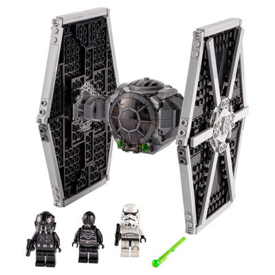 Lego Star Wars Imperial TIE Fighter with Pilot & NI-L8 Droid (432 Pieces)