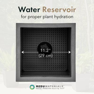 Tierra Verde 14" Citadel Serenity Planter, Self Watering Design (Open Box)