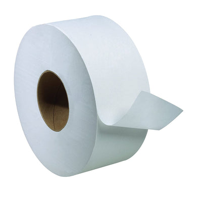 Tork TJ0912A Universal 1-Ply Jumbo Bath Tissue Roll Dispenser Refill (12 Pack)