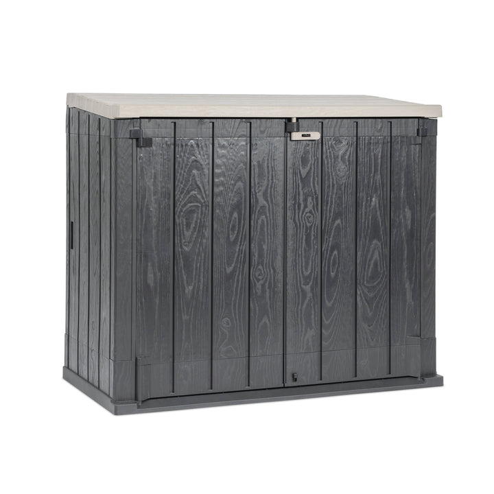Toomax Storer Plus XL 44 Cu Ft Weather Resistant Storage Shed Cabinet(For Parts) - VMInnovations