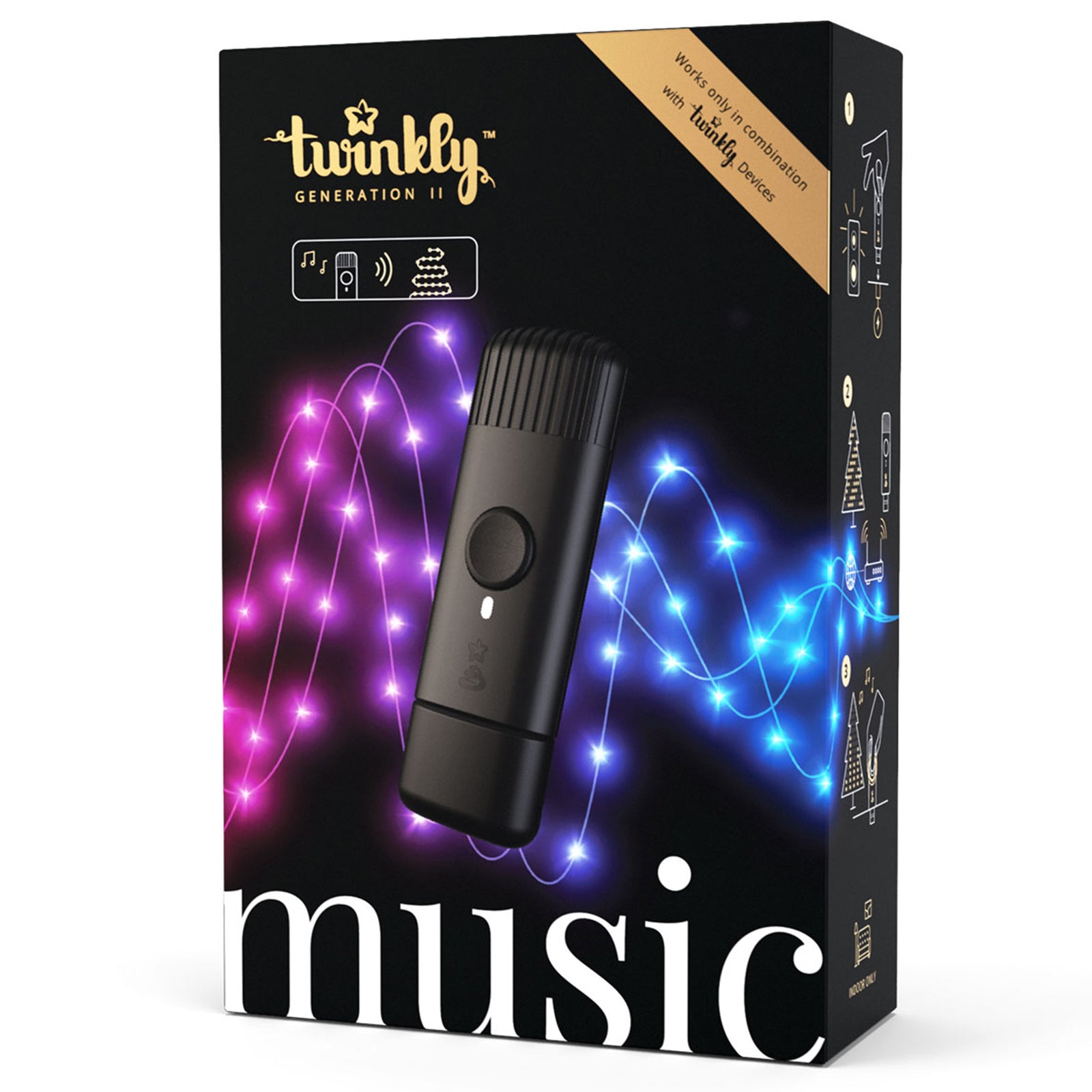 Twinkly USB Bluetooth Wi Fi Music Player Dongle for Light Effects (Used) - VMInnovations