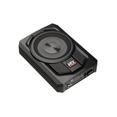 MTX Terminator 8" Subwoofer Enclosure & Soundstorm 8 Gauge Complete Wiring Kit - VMInnovations