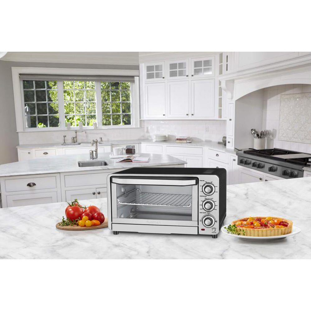 Cuisinart Custom Classic 1800W 0.5 Cubic Feet Toaster Oven Broiler (Open Box) - VMInnovations
