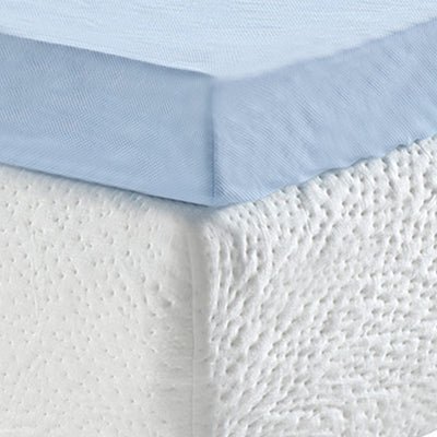 Classic Brands Cool Cloud 3 Inch Memory Foam Mattress Topper, Twin Extra Long