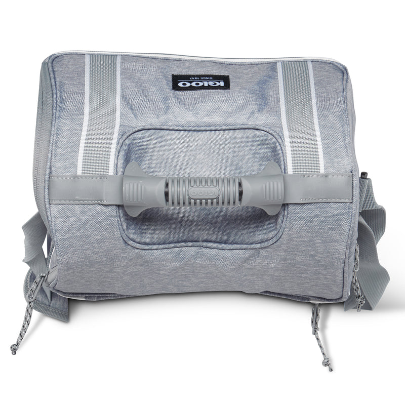 Igloo 22Can Playmate Gripper Large Portable Lunchbox Soft Cooler Bag, Gray(Used)