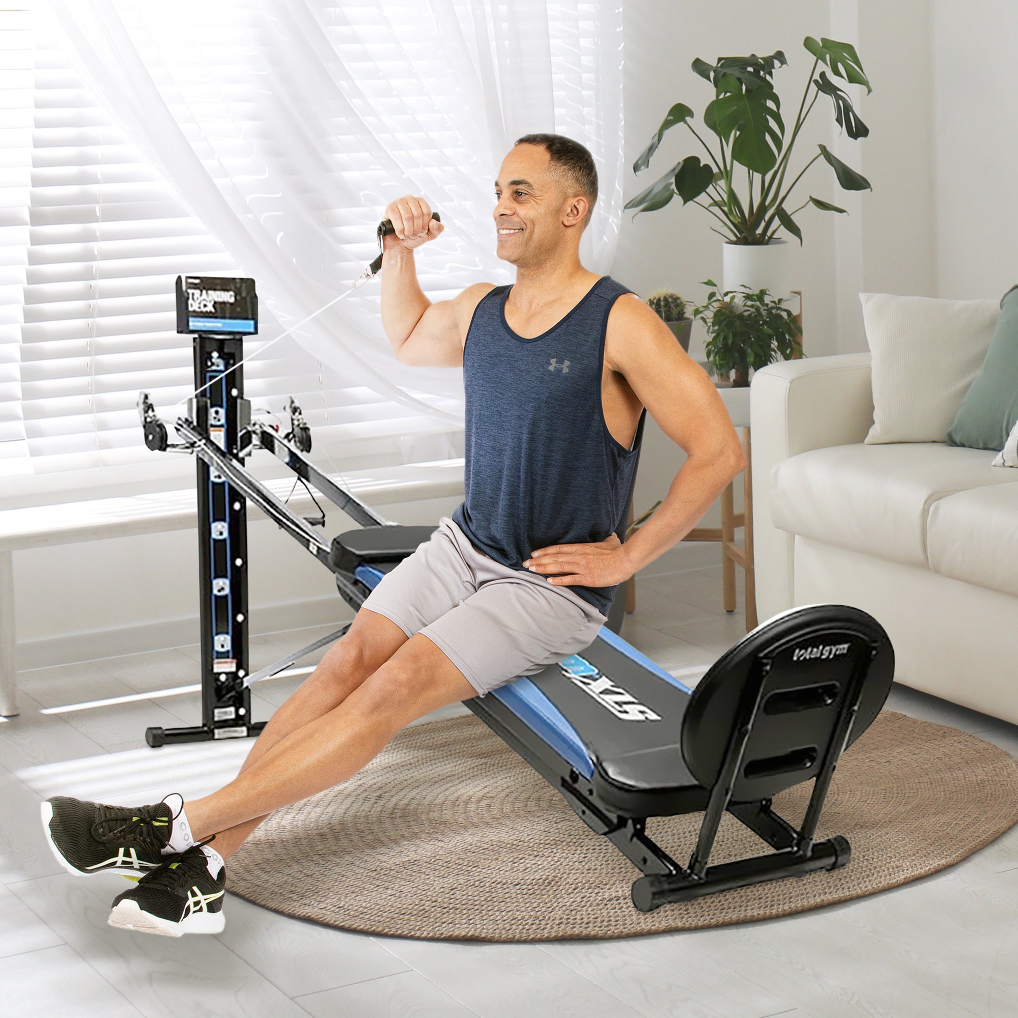 Total Gym XLS Men/Women Universal Fold Home Gym Machine Plus Accessories