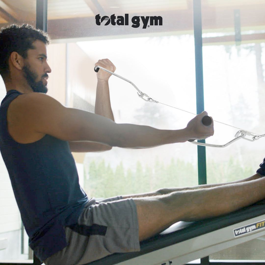 Total Gym Open Ended Chrome Handles for Total Gym Home Workout Machines (Used) - VMInnovations