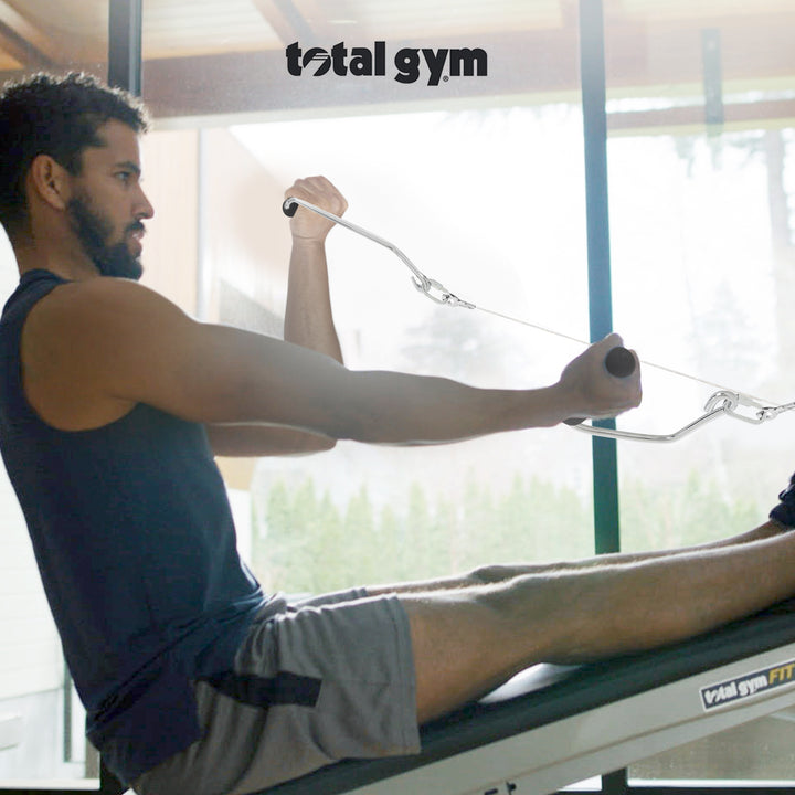 Total Gym Open Ended Chrome Handles for Total Gym Home Workout Machines (Used) - VMInnovations