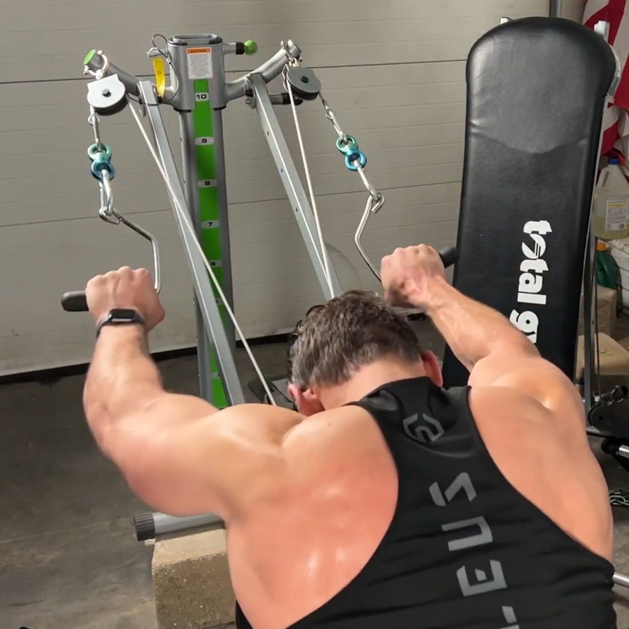 Total Gym Fitness - Incline Weight Training w/ 10 Resistance Levels (For Parts) - VMInnovations
