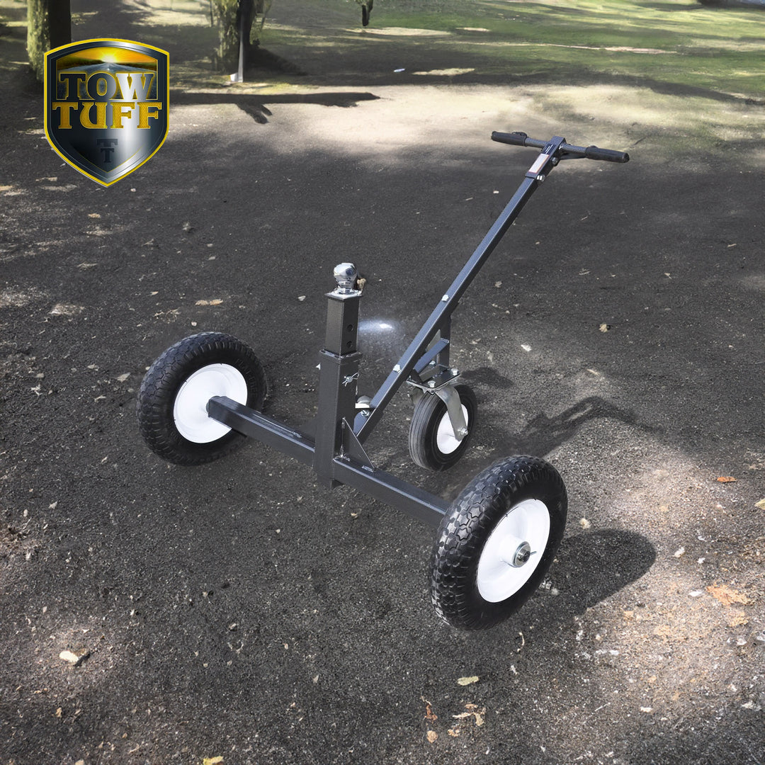 Tow Tuff Adjustable Steel 1000 Lb Heavy Duty Trailer Dolly with Caster (Used)